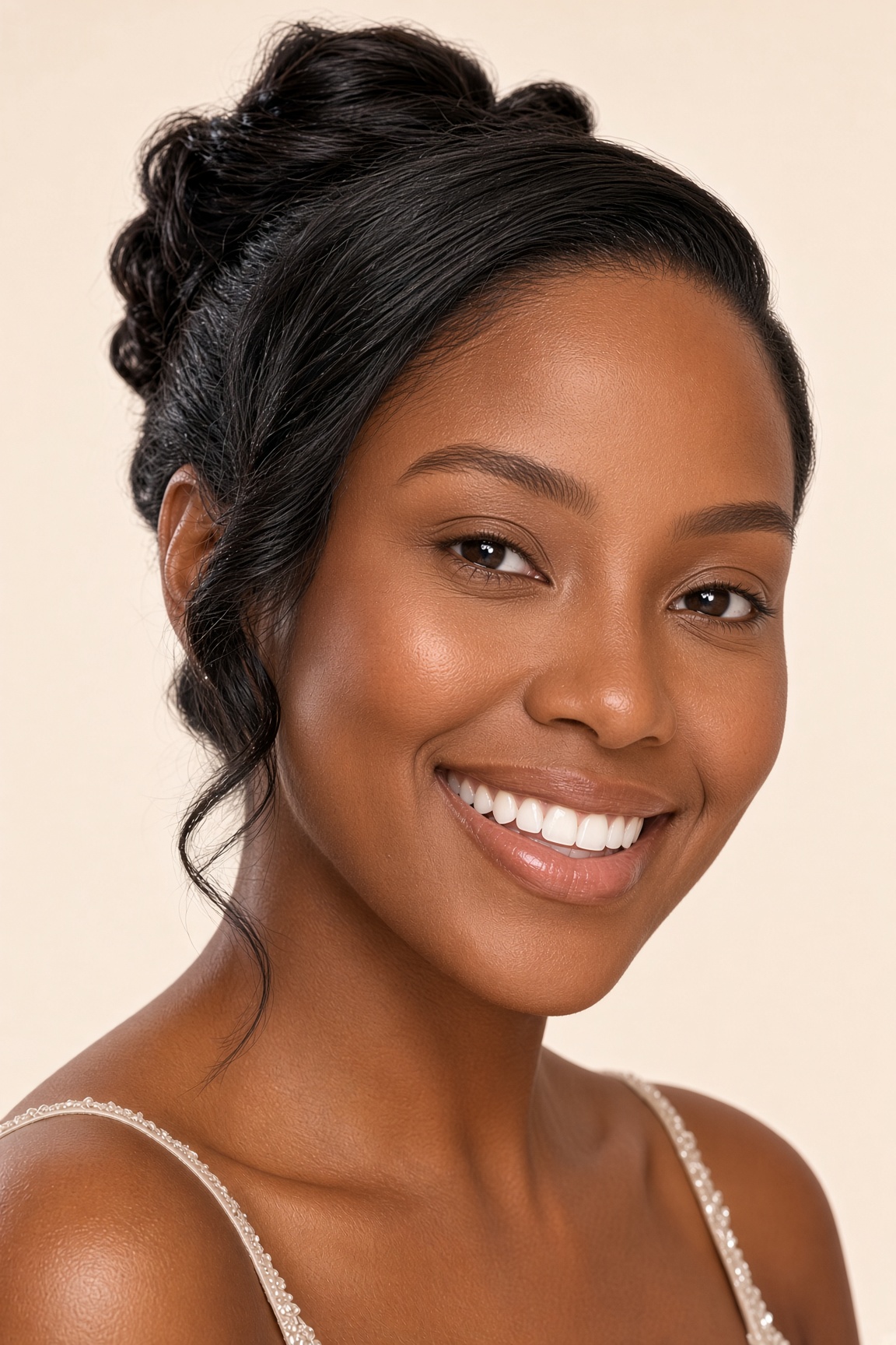Bridal Glam, before makeup