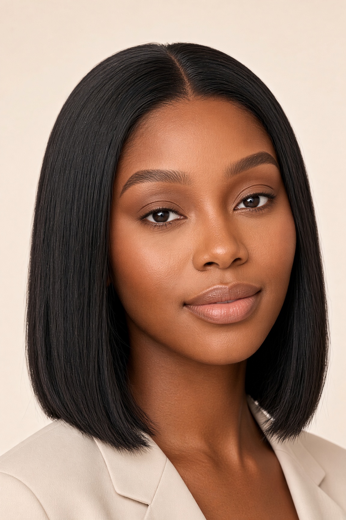 Soft Glam, before makeup